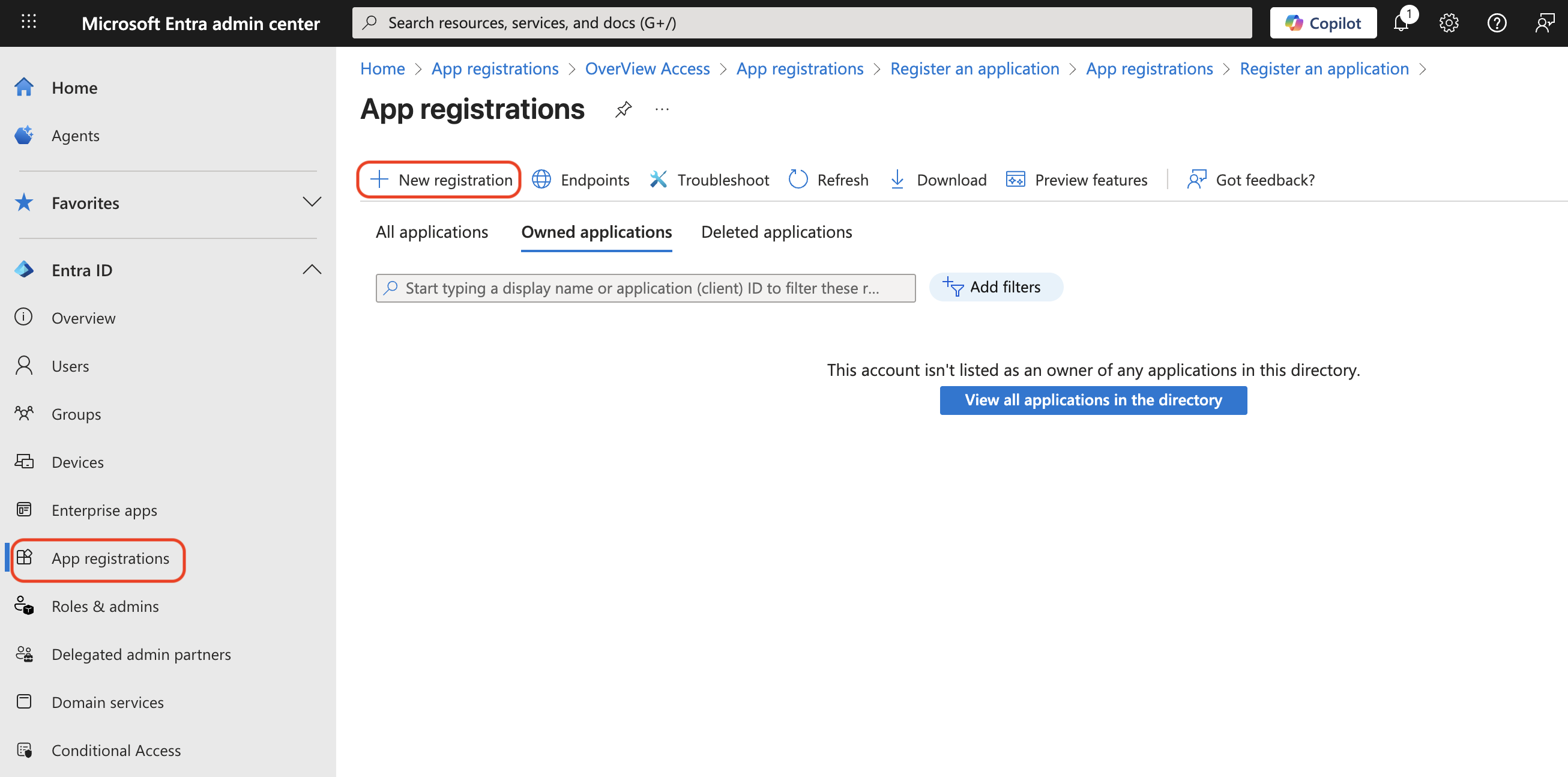 App Registration